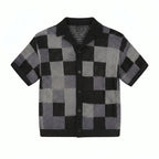 Jacquard Checkered Set