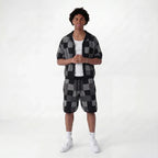 Jacquard Checkered Set